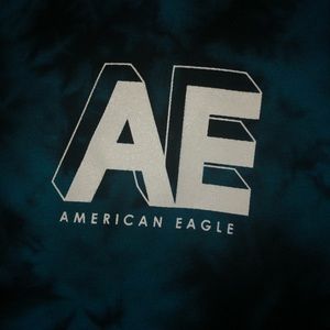American Eagle Outfitters Shirts - American Eagle Blue Tie Dye Tee American Eagle Outfitters Shirts - American Eagle Blue Tie Dye Tee